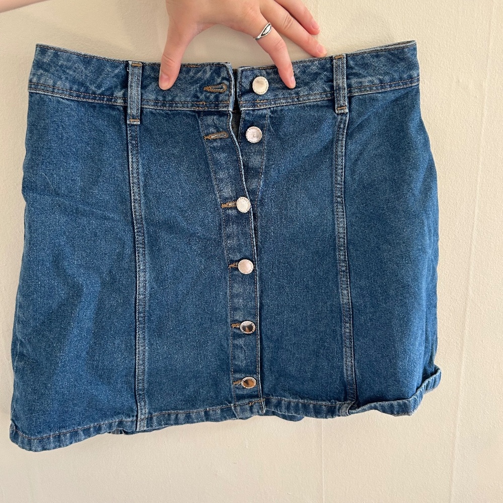 Jean skirt